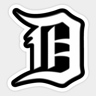 Detroit D Sticker